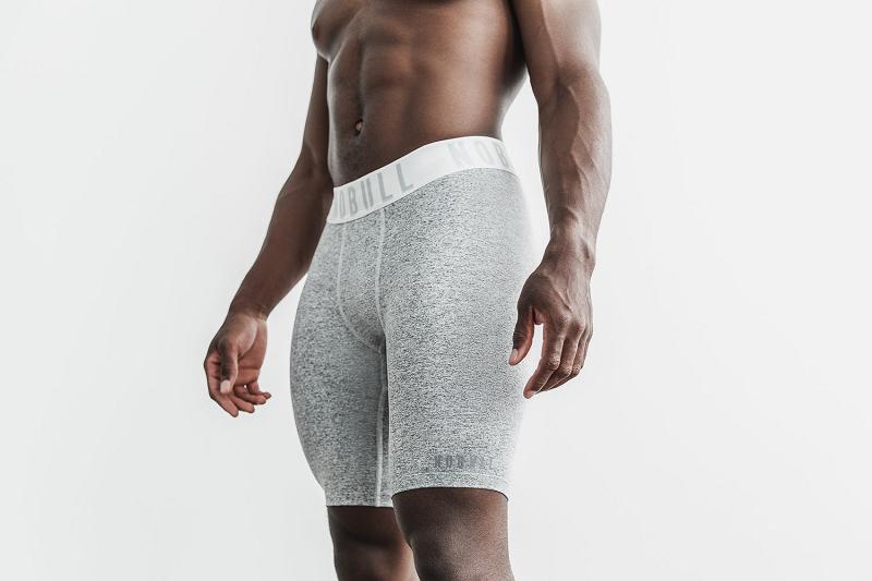 Dark / Grey Nobull Compression Short 9